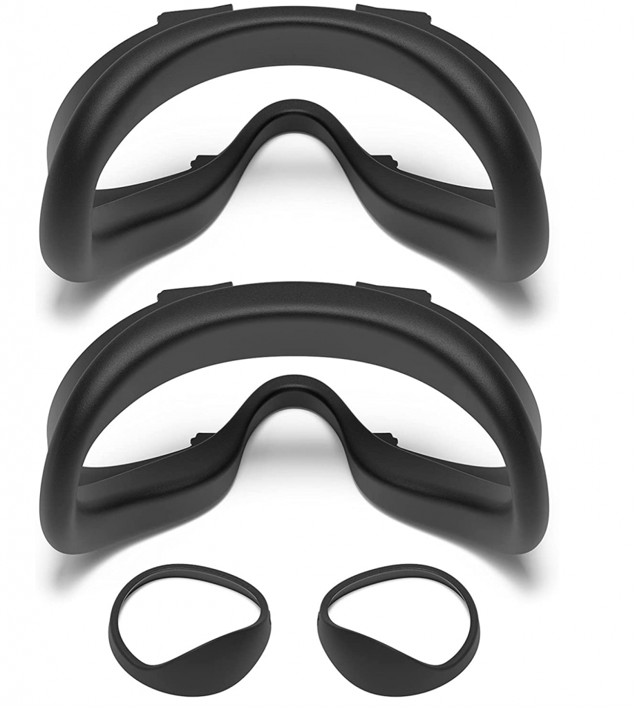 Oculus Quest 2 Fit Pack with Two Alternate-Width Facial Interfaces and Light Blockers - VR
